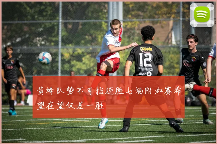 黄蜂队势不可挡连胜七场附加赛希望在望仅差一胜